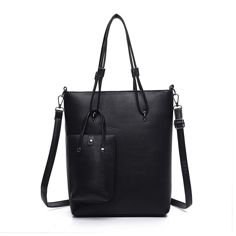 Bolsa de pañales de un solo hombro para mamá, bolsa de pañales para mujer, bolso de viaje para bebé, bolsa de maternidad para lactancia, luiertas: Black