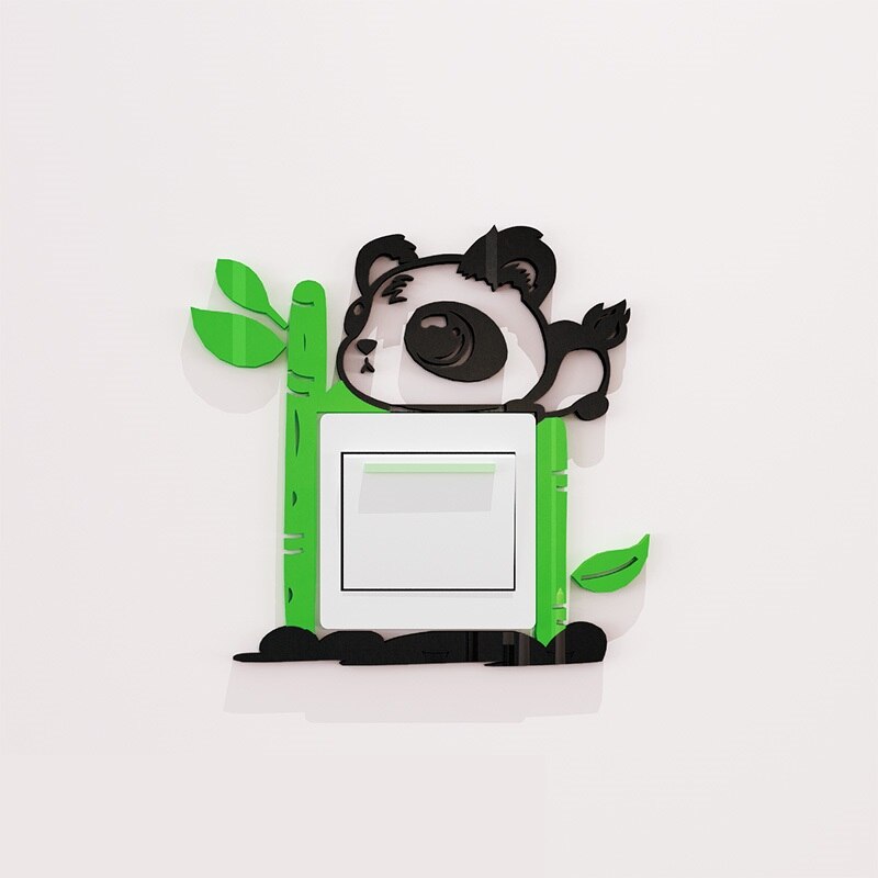 Deursticker Jungle 3d (op maat