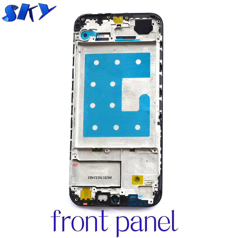 5.71 "oryginalna pokrywa komory baterii przedni ekran panelu dla Huawei Honor 8S: z przodu panel