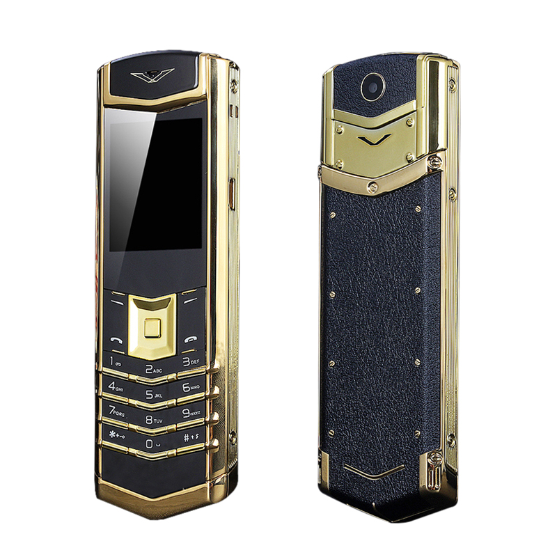 Unlock M6i Bar Luxury BT Dial Metal Body FM Camera Signature Senior Mobile Phone Single Sim Good Signal K8+