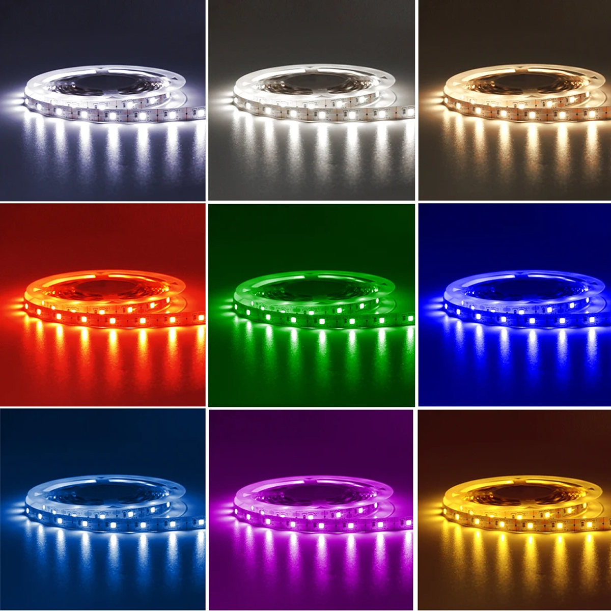 Batteri led-strimmellys 2835 stk . 60 stk. perler /m 5v 8mm boligindretning skab blå baggrundsbelysning lyserød natlampe