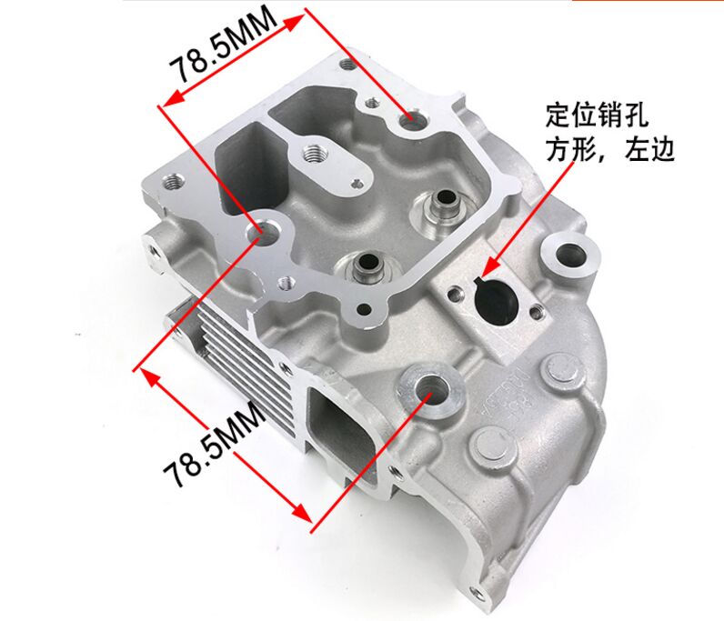 5KW diesel generator parts cylinder head 186F cylinder head engine cylinder head