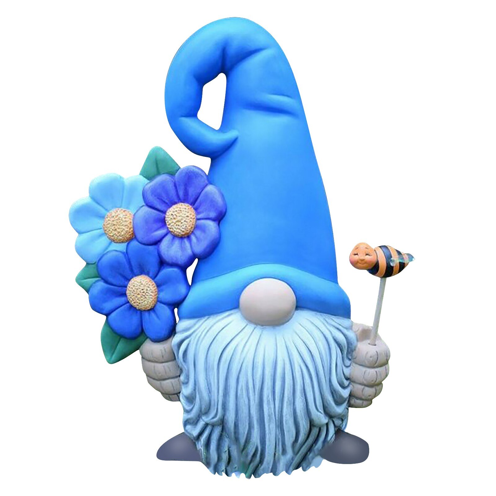 Fairy Garden Tiny Gnomes Statue Garden Courtyard Magic Garden Gnome Resin Statue Collectible Figurines Miniature Gardening Gnome: B