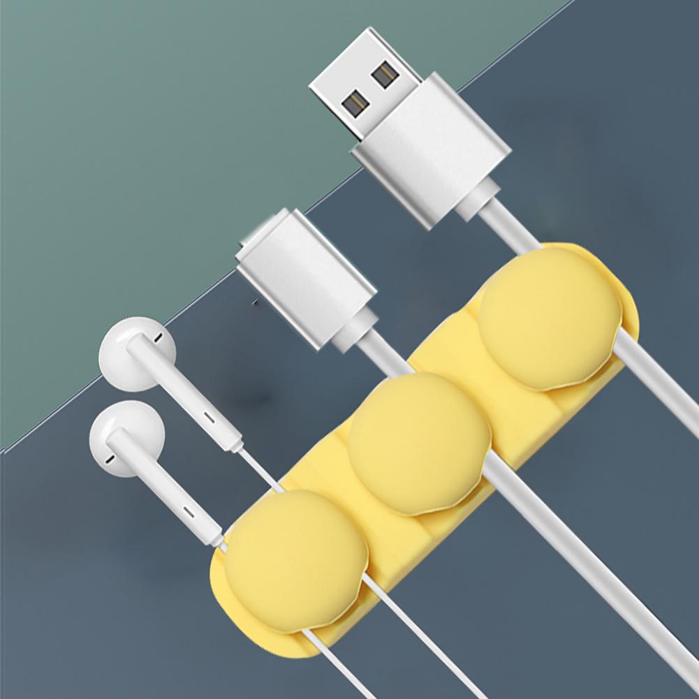 Organisateur de fil Compact et utile, 4/6 trous, gain de place, fixation de câble Portable, Flexible pour la maison