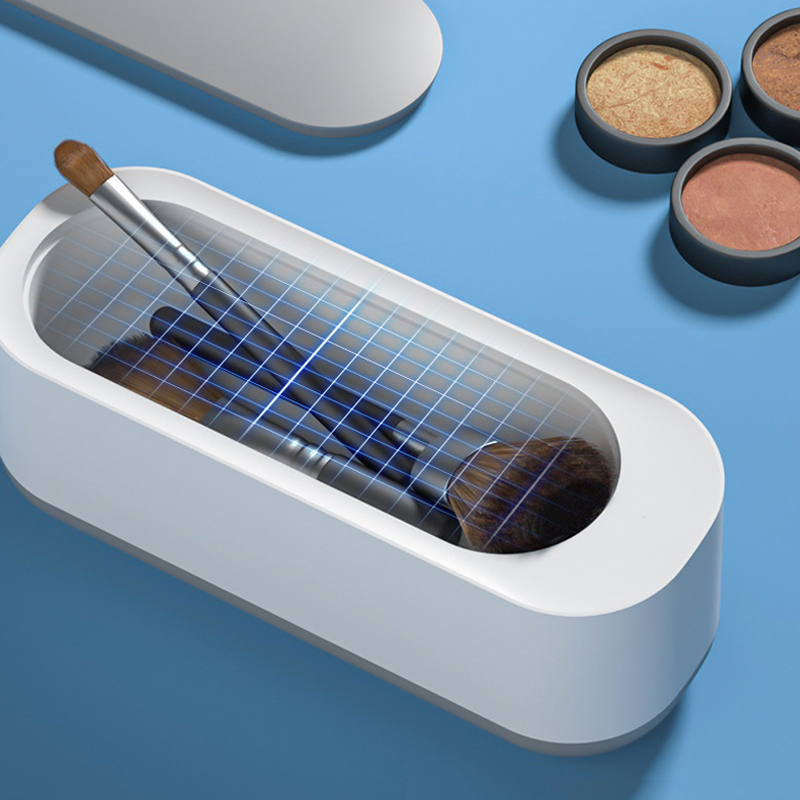 Máquina de limpieza ultrasónica, limpiador con vibración de alta frecuencia de 45000Hz, para lavar joyas, gafas, relojes, anillos pequeños