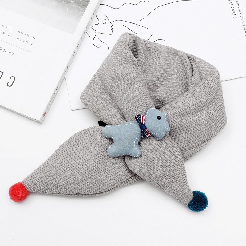 Bufanda para niños de invierno cálido bufanda para niños y niñas bufandas de cuello de algodón para bebés: 14