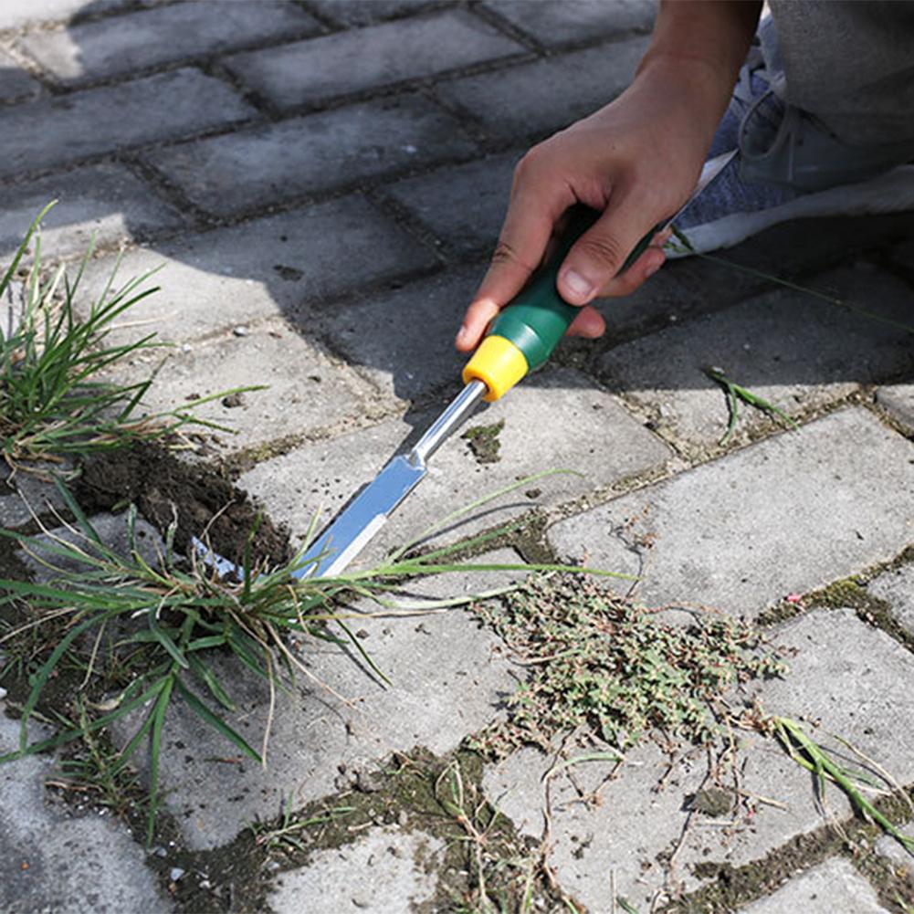 Right-angle Weeder Sod Knife Weeder Has Soft Ergonomic Handle Stainless Steel L-Shape Blade Stainless Steel Garden Tool