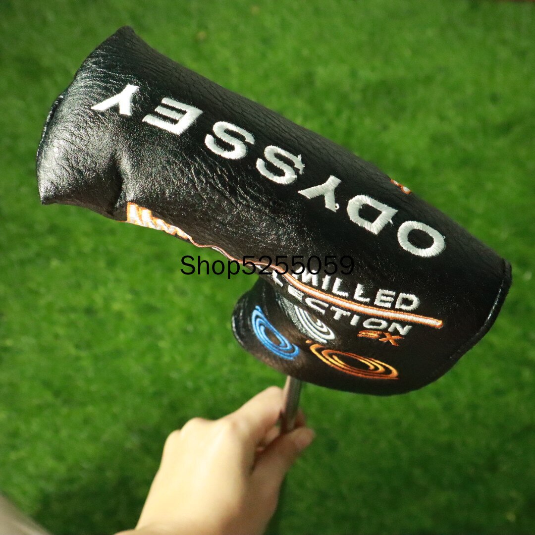 SEACLOUD Golfschlägerhaube Mit Magnetverschluss | Für Putterschläger | Weiß Wasserdicht