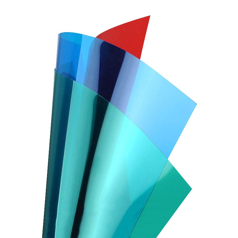 5pcs DIY PVC transparent sheet ABS colorful sheet 200*300mm thickness 0.3mm 0.5mm