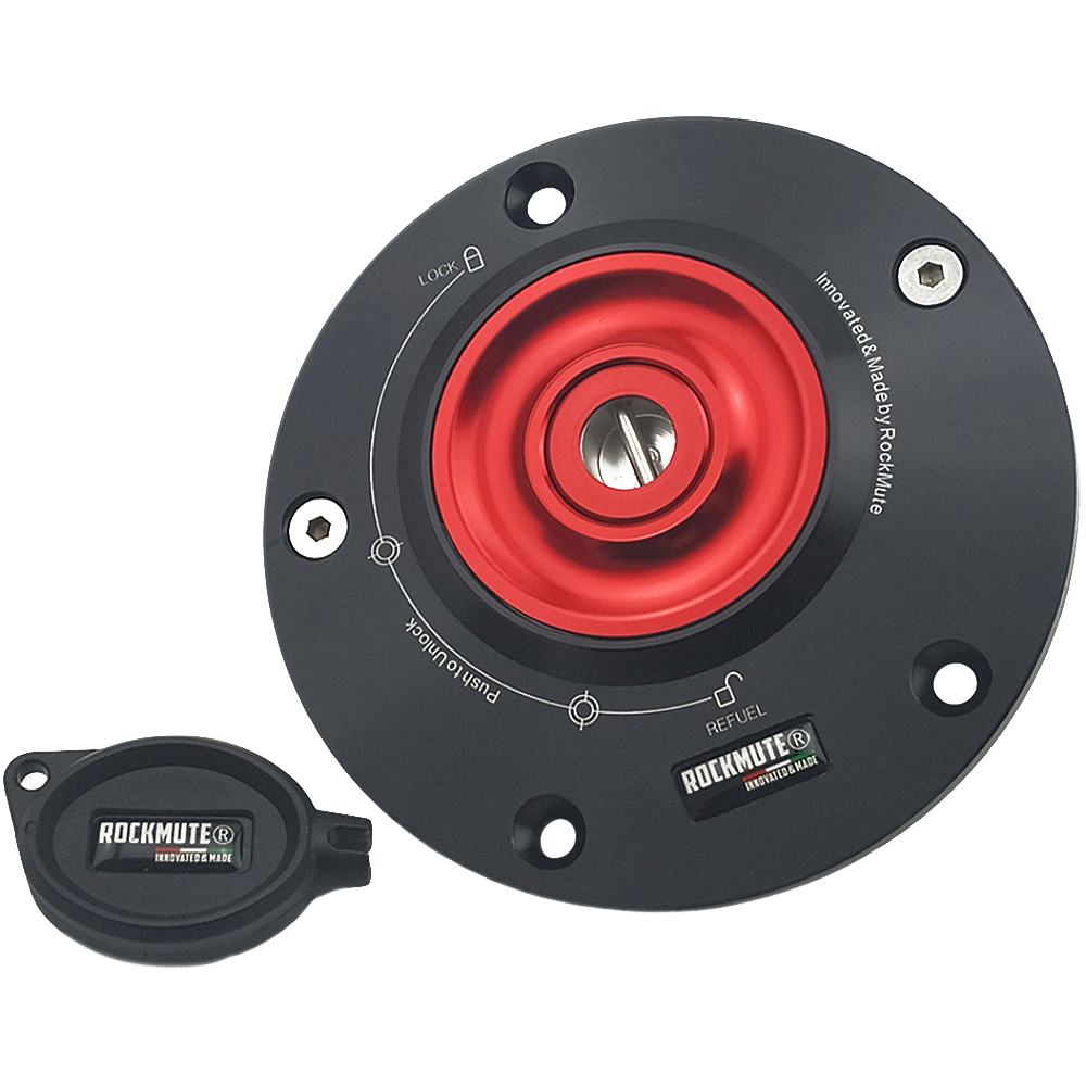 Tapa de tanque de combustible de Gas con cerradura de llave para motocicleta Kawasaki, ER6N, ER6F, Z750, Z800, Z1000, Z1000SX, Ninja 1000/650R, VULCAN S 650, GTR1400: Gris oscuro