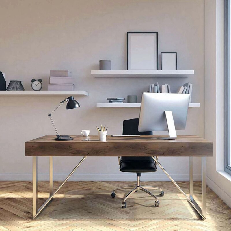 Almohadilla de protección de suelo de madera transparente, alfombrilla de Pvc para ordenador, alfombra Rectangular para silla, 50x100cm