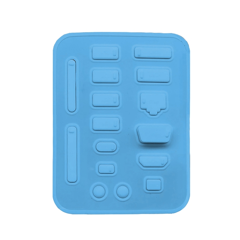 Silicone Micro USB Cap Port Cover Anti Dust Protector for Desktop PC Laptops Stopper Socket Protecor Kit 16 Pcs: SB