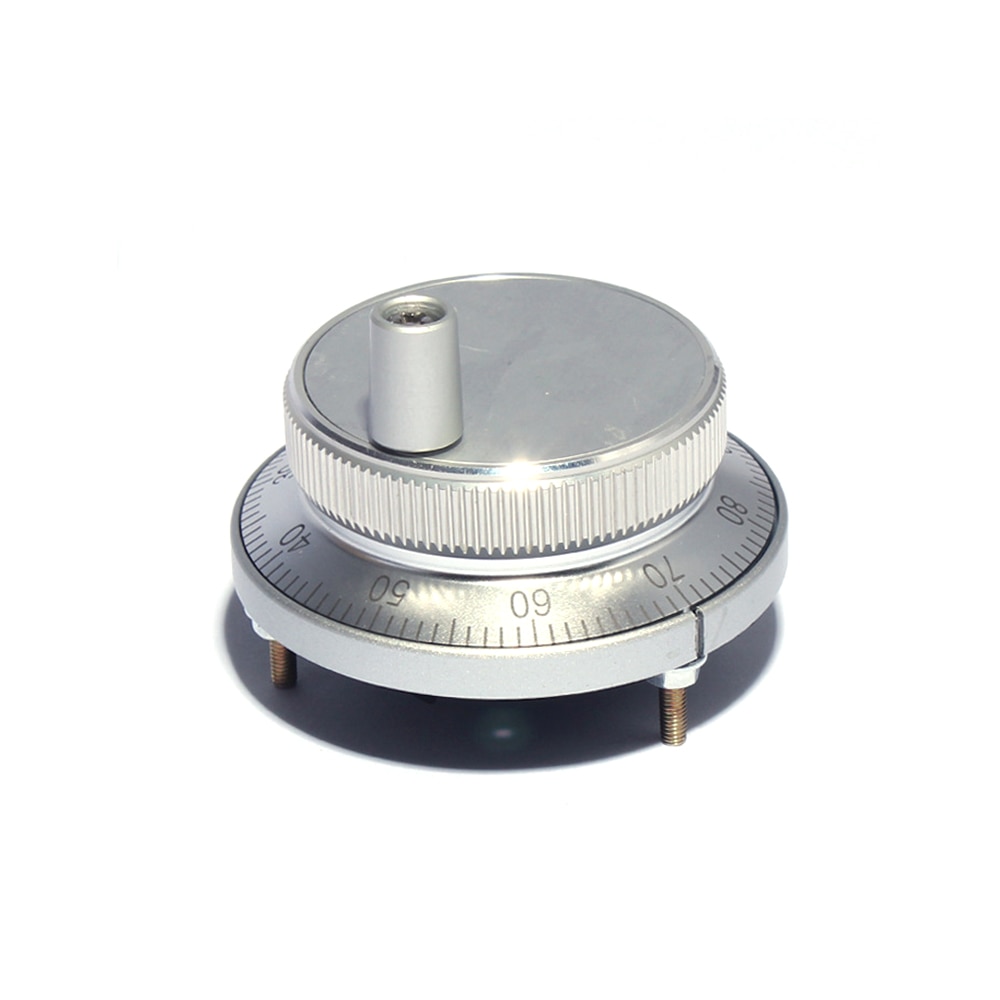 Handwheel CNC Pulser 60mm 5V 4Pin / 6Pins Manual Pulse Generator Rotary Encoder