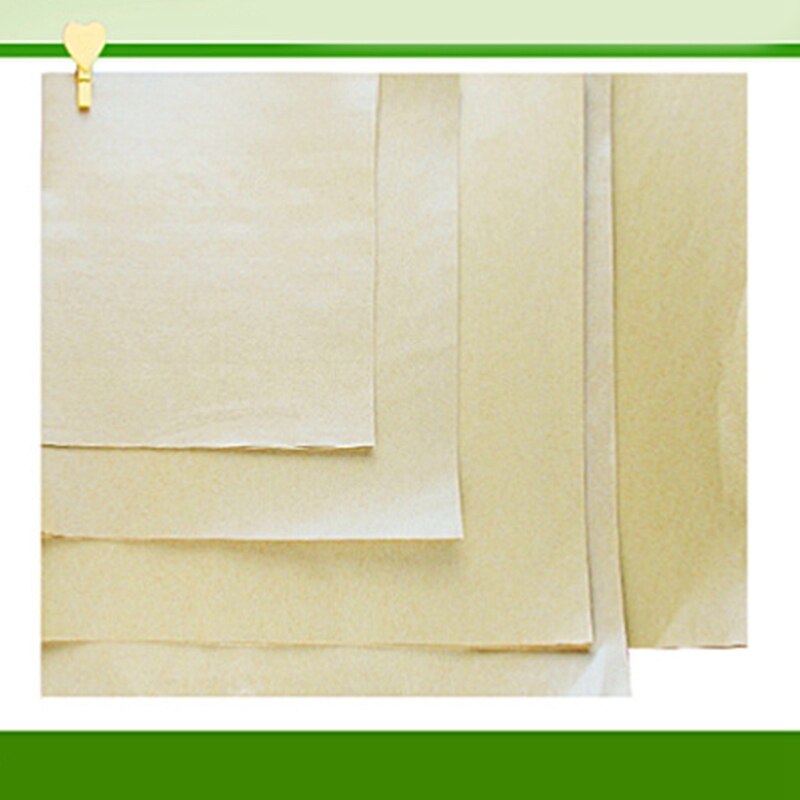 Kraft Papier Lebensmittel Klasse Fett Papier Verpackung Öl Absorbieren Wachs Papier für Kuchen Pizza Sandwich Tiefe-Gebratene schnell-Lebensmittel-