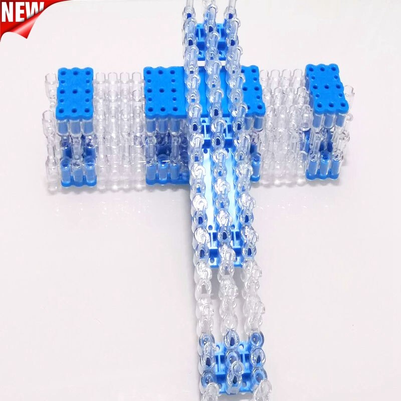 Loom Elastiekjes Armband Rubber Loom Bands Maken Geweven Vetersluiting Armband Diy Speelgoed Cadeau Voor Kinderen Of Haar