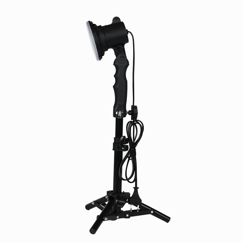 CY 1 stks shoot foto lamp LED lamp fotografie studio licht bulb portret soft box licht vullen gloeilamp en 37 CM licht stand