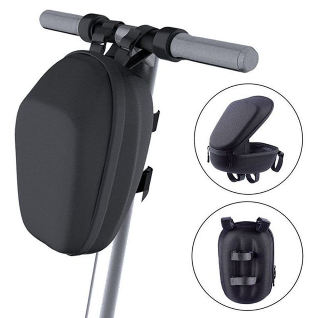 Substituição para xiaomi m365 scooter elétrico frente carry saco guiador montado zíper eva caso de armazenamento