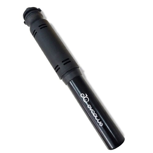 CYCPLUS Bicycle Pump Mini Pumpe for Bike Cycling Inflator Accessories 110PSI Portable Aluminum Alloy Presta Schrader Valve pump: Black