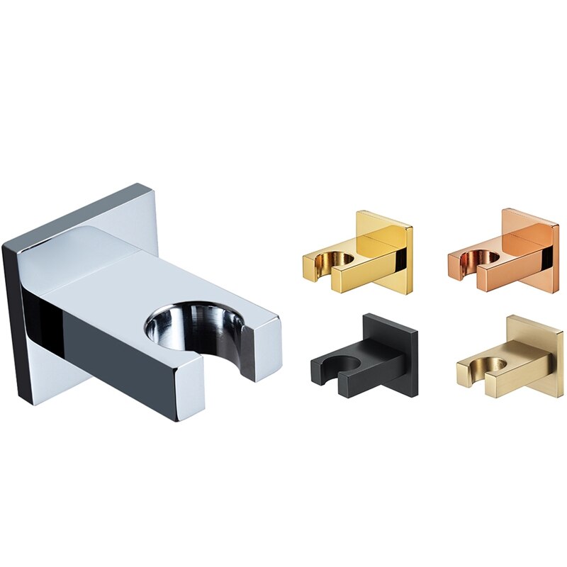 Brass Handheld Shower Spray Head Holder Bracket Wall Mount For Bathroom Hand Sprayer Bathroom Shower Accessories
