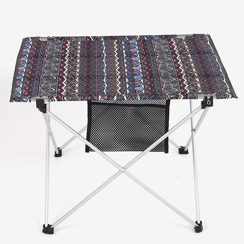 Ultralet udendørs camping sammenfoldeligt bord fiskeri vandreture picnic letvægts rejse aluminiumslegering bbq bærbart rullebord
