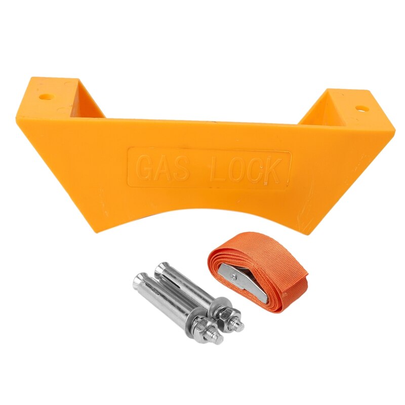 -RV Camping Auto Vloeibaar-Gas Cilinder Bevestigingsbeugel Gas Tank Beugel Laboratorium Accessoires