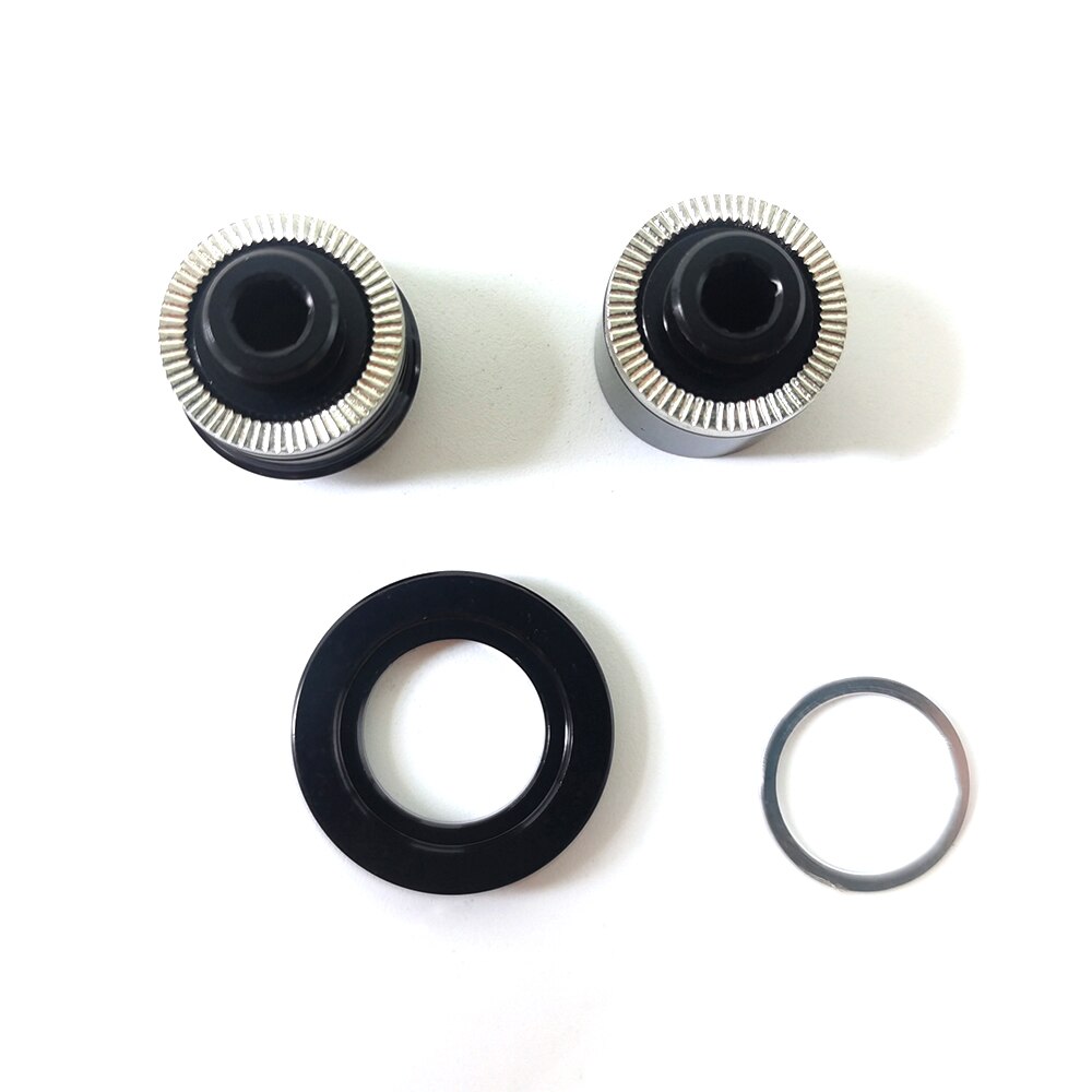 Eje de reemplazo para Novatec F482SB F482SB-SL, Kits de conversión de buje trasero de bicicleta de carretera, eje QR con tapas de extremo, núcleo de aleación