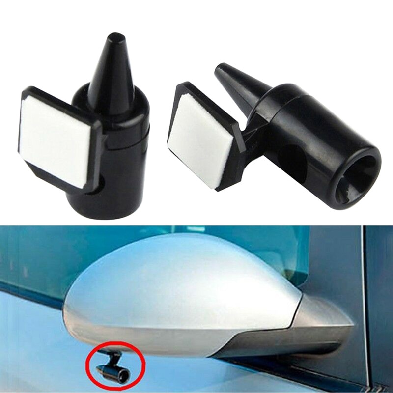 2PCS Animal Alarm Ultrasonic Car Deer Animal Alert Warning Whistles Safety Sound Alarm Black