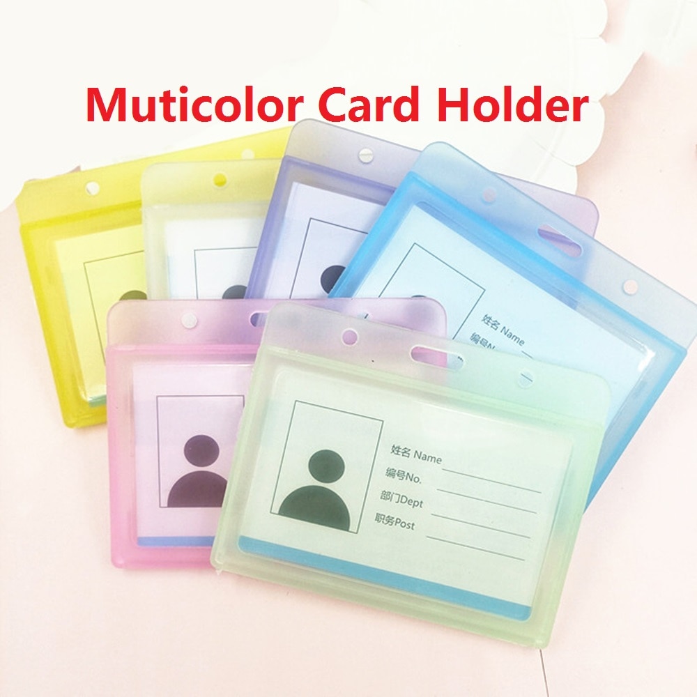 Porte-cartes d'identité, fournitures de bureau, gommage, médecin, école, mallette de travail, porte-cartes, accessoires