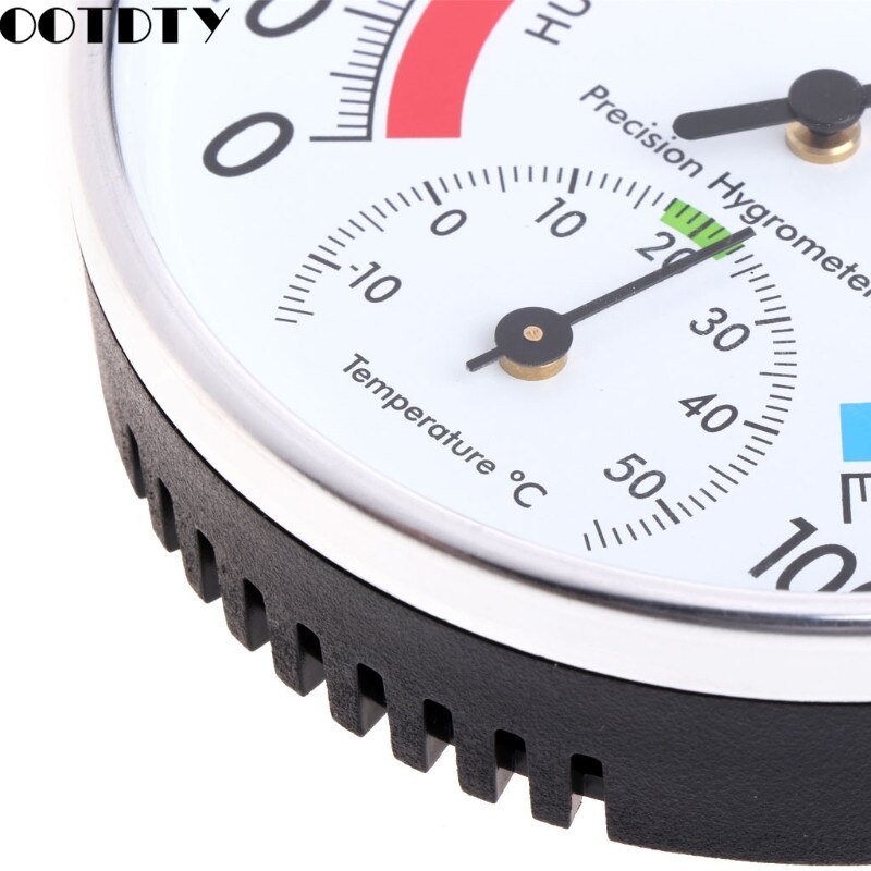 Temperature and Humidity Analog Indicator Indoor Outdoor Thermometer Hygrometer
