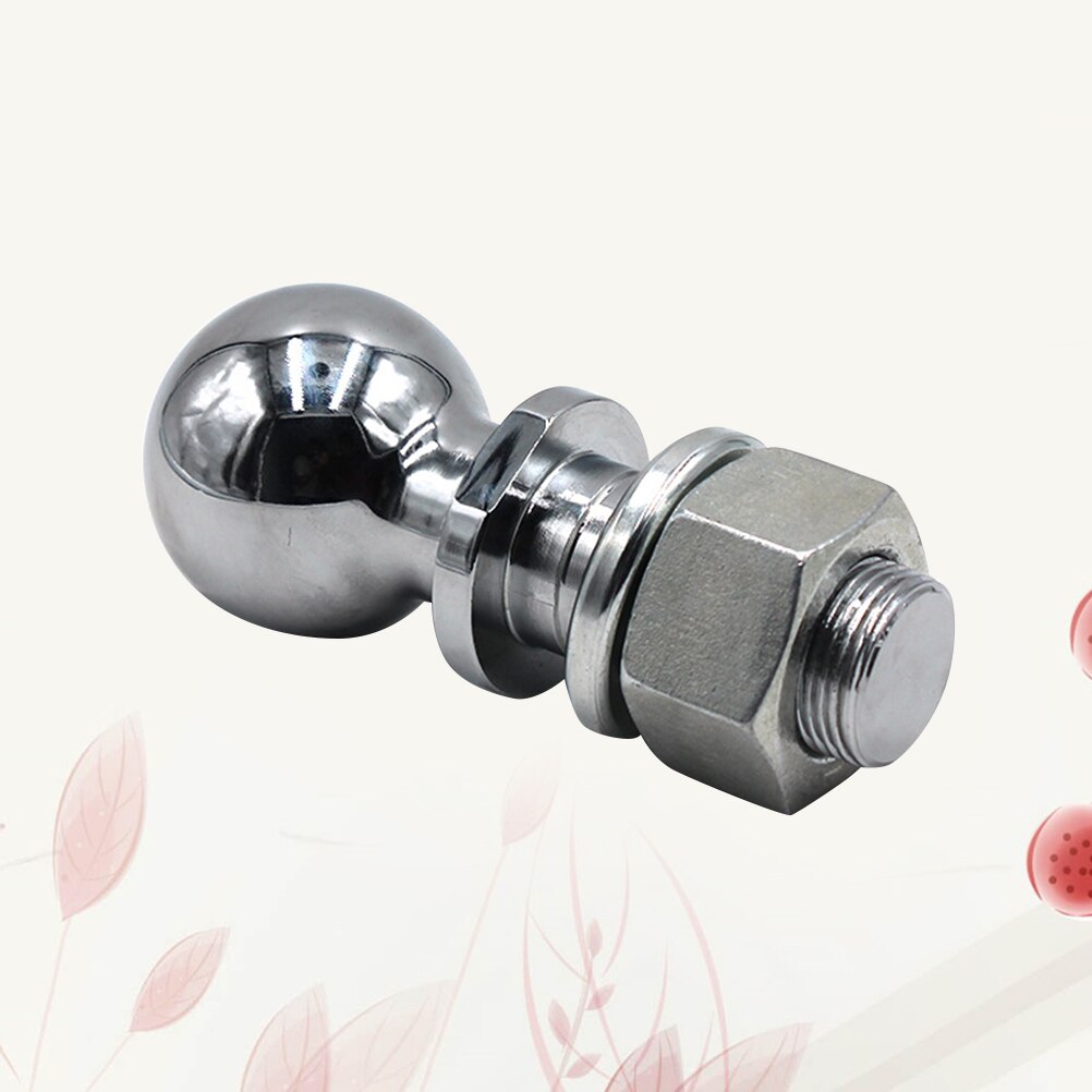 50mm Universal Tow Ball 5000LBS Durable Trailer Parts Connector Coupling Bumper Hitch Pin Tow Ball Connector for Trailer A30