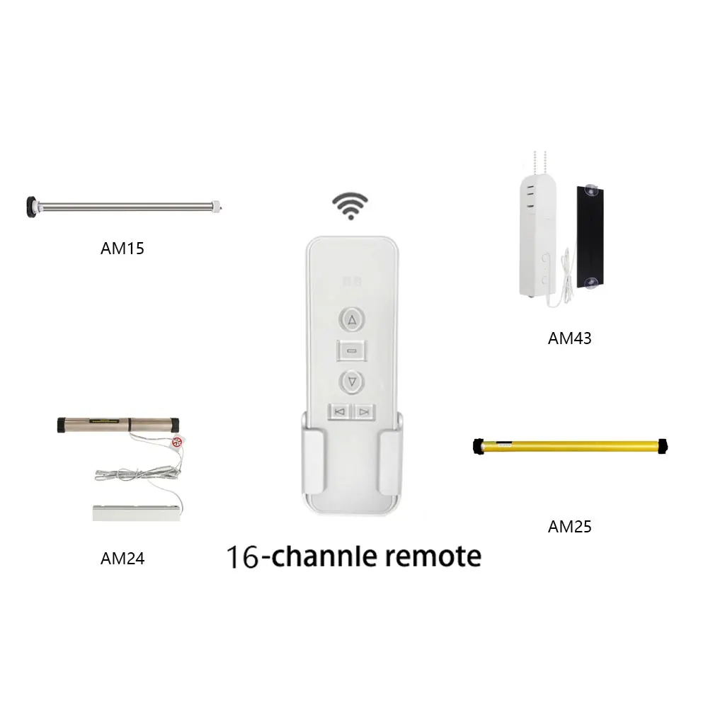 Zemismart Remote Controller, Motor solar panel（It's better to contact us to confirm which is the right remote for you）: army green