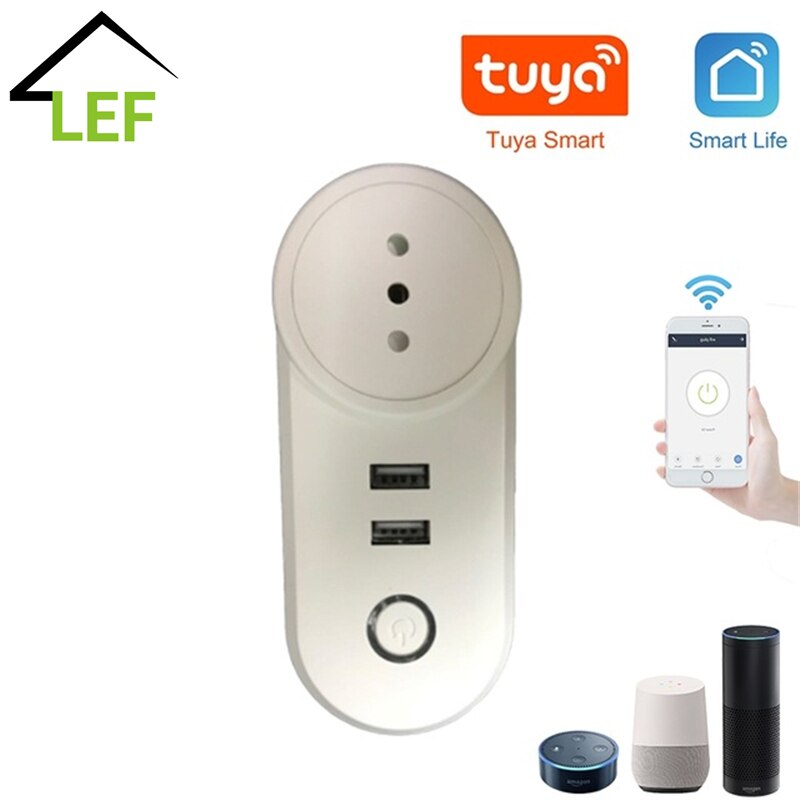 Italy 16A Mini Smart Socket Plug Basic WiFi Wireless APP Remote Control Socket Adapter Power Smart Plug Outlet: Type C