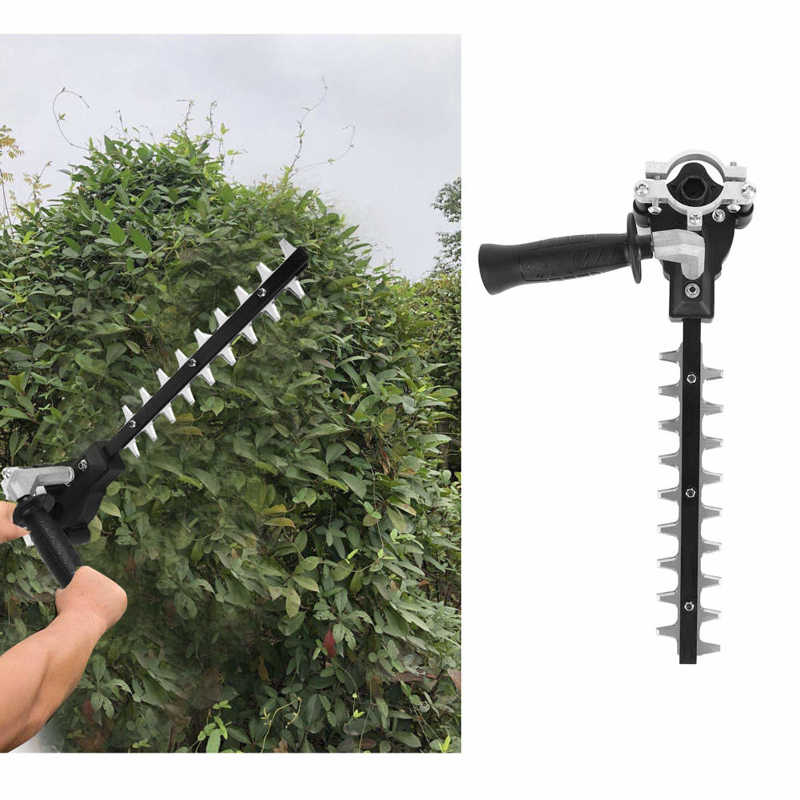 9 Teeth Blade Hedge Trimmer Grass Cutter Attachment Angle Grinder Convert to Hedge Trimmer Gardening Tool Hedge Trimmer Adapter