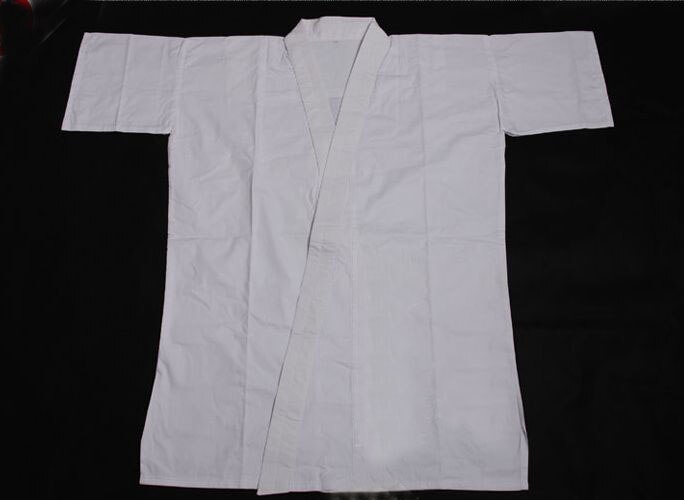 Traje de kendo de algodón 100% UNISEX, camiseta de samurai, ropa interior blanca, uniformes Iaido Aikido