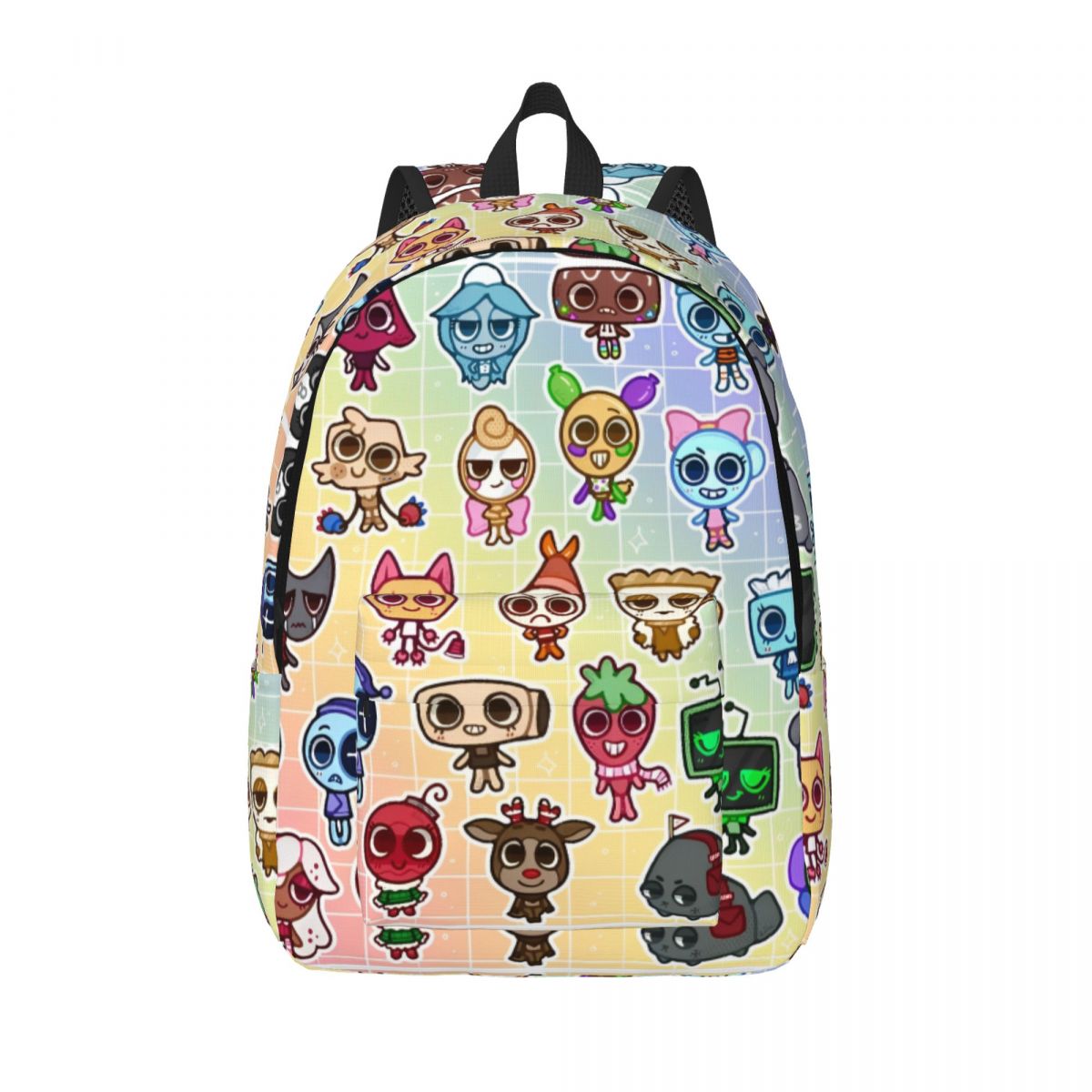 Dandys World Backpack for Men Women Teenage Student Hiking Travel Daypack Cartoon Game Laptop Computer Shoulder Bag Durable