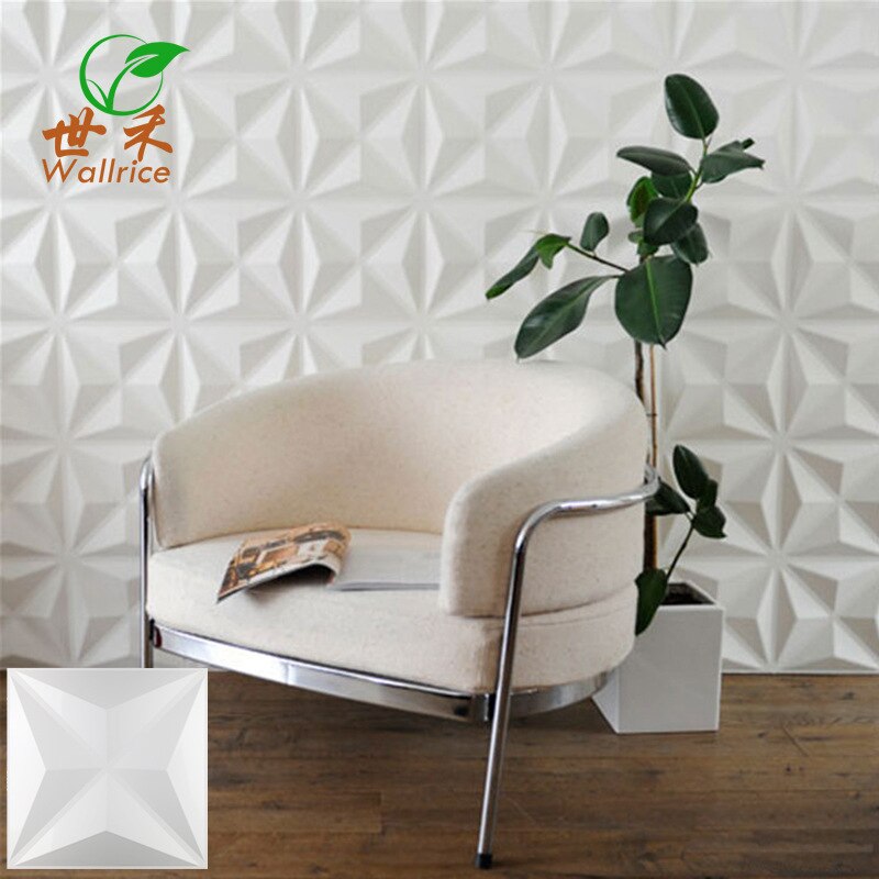 Three-dimensional Board 3D Stereo Television Sofa Background Feature Wall KTV Restaurant Bedroom Decoration Material Clothin