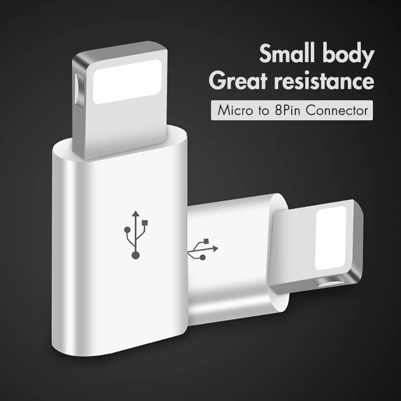 Mini Otg Lightning Naar Micro Usb Adapter Voor Apple Iphone 12 11 Pro Max Xs Max Xr X 7 8 6S 6 5 Data Sync Charger Kabel Connector