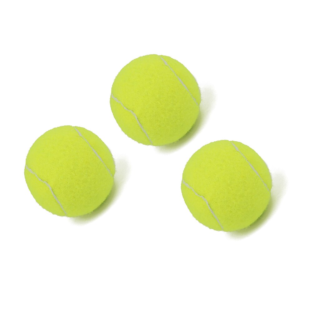 Pelota de tenis para entrenamiento , pelota de tenis amarilla fluorescente, pequeña, de alta resistencia, entrenamiento de práctica, ejercicios deportivos al aire libre: Default Title