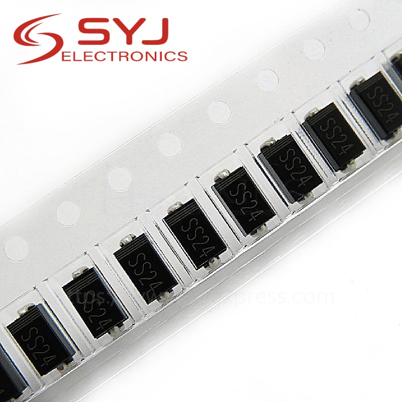 100 pzas SMA diodo rectificador de 1N5819 SS14 1N5822 SS34 SR160 SS16 1N5817 SS12 SR1100 SS110 SR360 SS36 SR240 SS24 SR2100 SS210 SS310