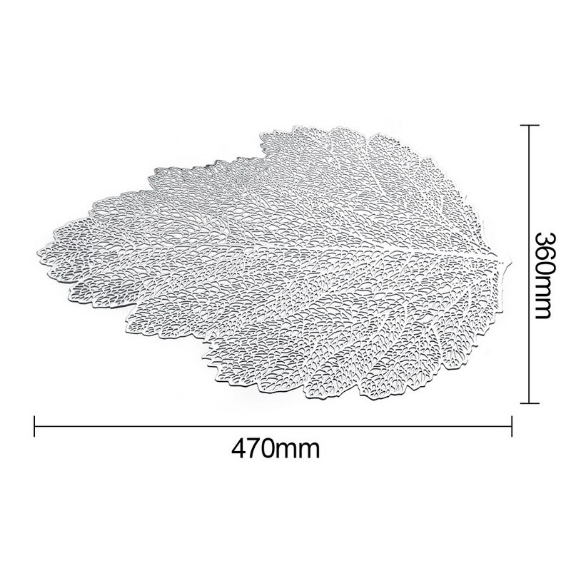 1pc pvc holle isolatie onderzetters tafelmatten voor thuis, kerst, bruiloft, hittebestendige placemat voor eettafel  #1: T