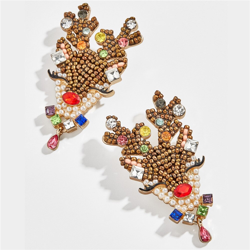 Beste Dame Bb Trendy Geliefde Notenkraker Clara Statement Oorbellen Voor Vrouwen Lavish Kerst Vriendin Giftsjewelry: Style15