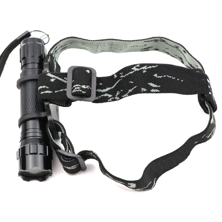 Varias bandas para la cabeza de linterna, correa ajustable elástica de nailon, soporte de montaje Frontal lateral para linterna LED, lámpara de faro