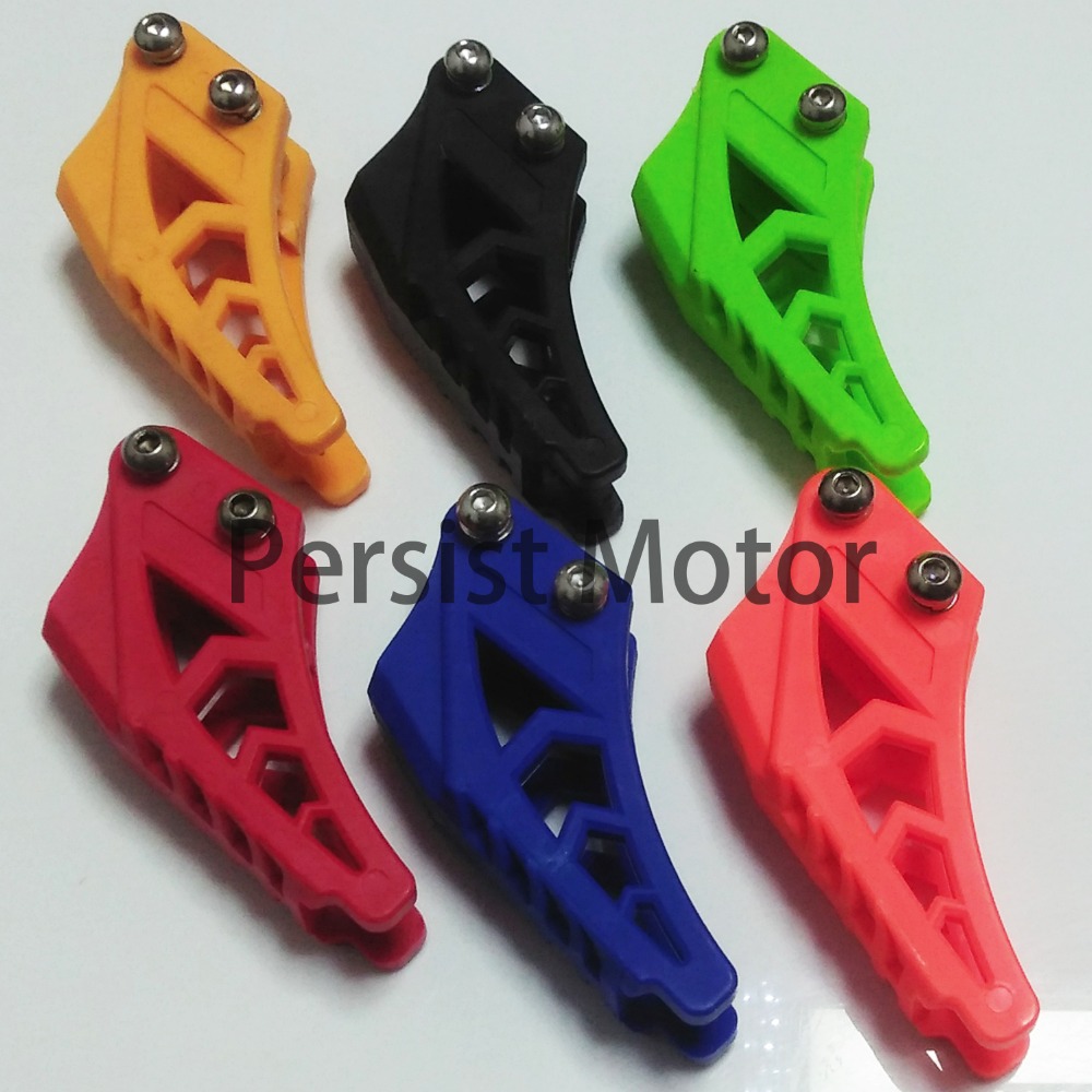 Conjunto de peças para corrente de motocicleta, 6 cores, alta qualidade, proteção para braço oscilante, para ktm, motocross, dirt bike CNC-114