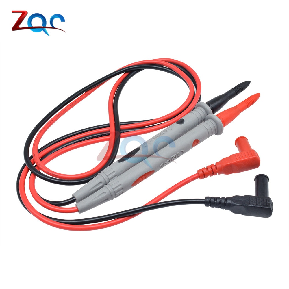Needle Tip Probe Test Leads Pin Universal Digital Multimeter Multi Meter Tester Lead Probe Wire Pen Cable 1000V 10A