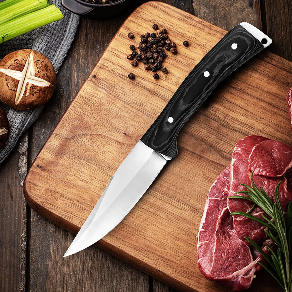Boning Knife Stainless Steel Kitchen Butcher Knife Chef Knife Fish Filleting Meat Cleaver Cooking Tools