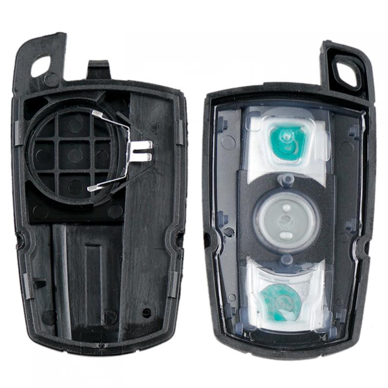 3 Buttons Car Key Fob Case Shell Replacement Insert Key Remote Cover Fit for BMW 1 120 E60/61 E70 E81 E87 3 E90/91 E92 X1/5/6 Z4