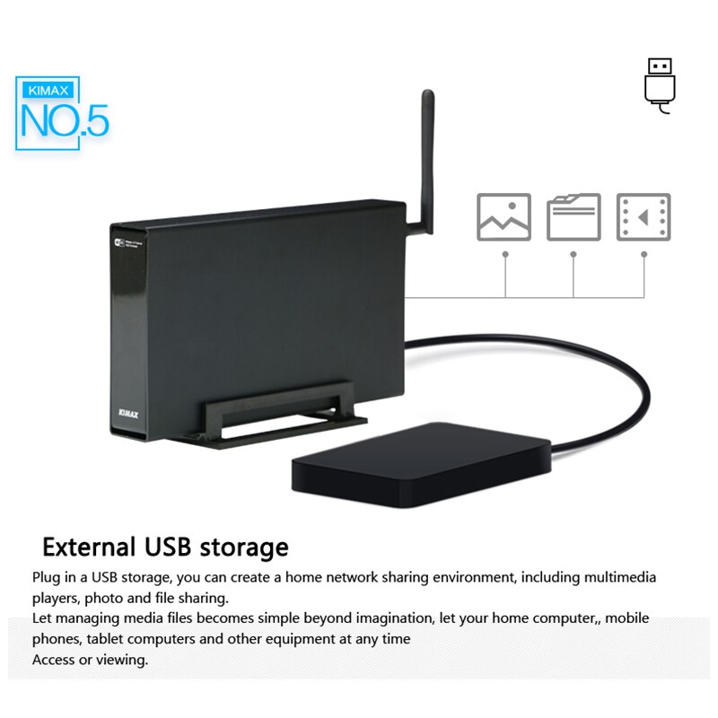 Roteador Wifi 300mbps 3.5&quot; /2.5&quot; Hdd Wifi Enclosure Sata to USB 3.0 External Hard Drive Case Disco Externo Hdd Wifi Adapter