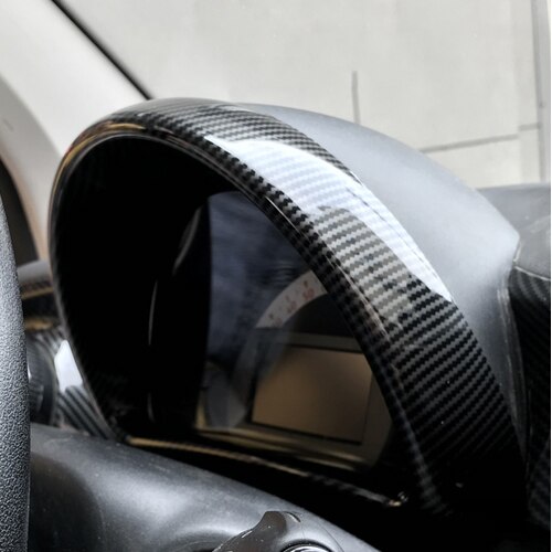 Panel de instrumentos para Interior de coche, decoración de embellecedor, pegatinas para Estilismo de coche, para Mercedes Smart Fortwo 453 Forfour: MULTI