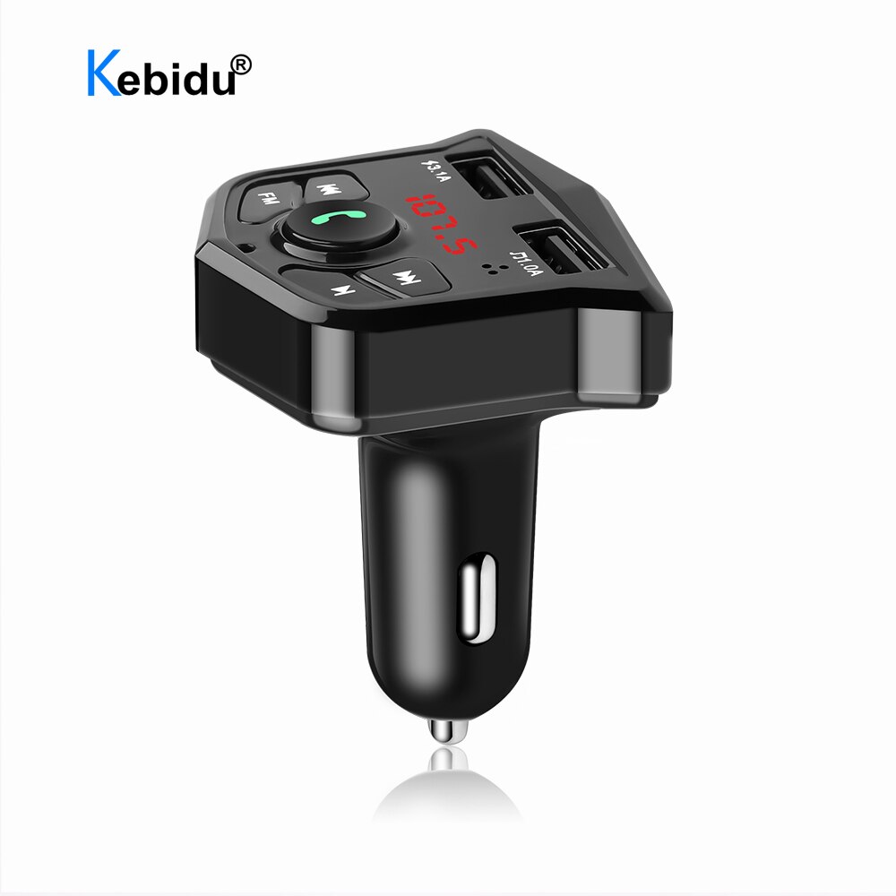 Kebidu Car Electronic Accessories Car Charger Bluetooth Adapter Fm Transmitter Bluetooth Receiver For Bluetooth Car Transmitter