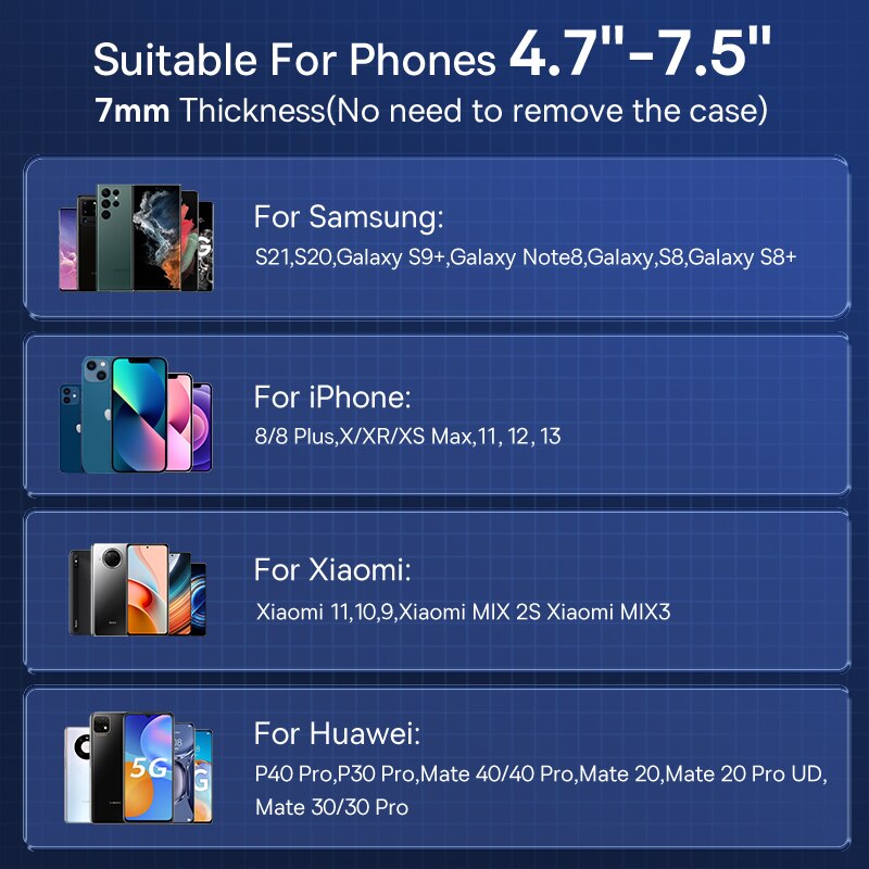 Baseus automatyczne wyrównanie uchwyt samochodowy na telefon bezprzewodowa ładowarka robić Samsung iPhone Xiaomi uchwyt na telefon uchwyt samochodowy powietrze kratka wentylacyjna uchwyt